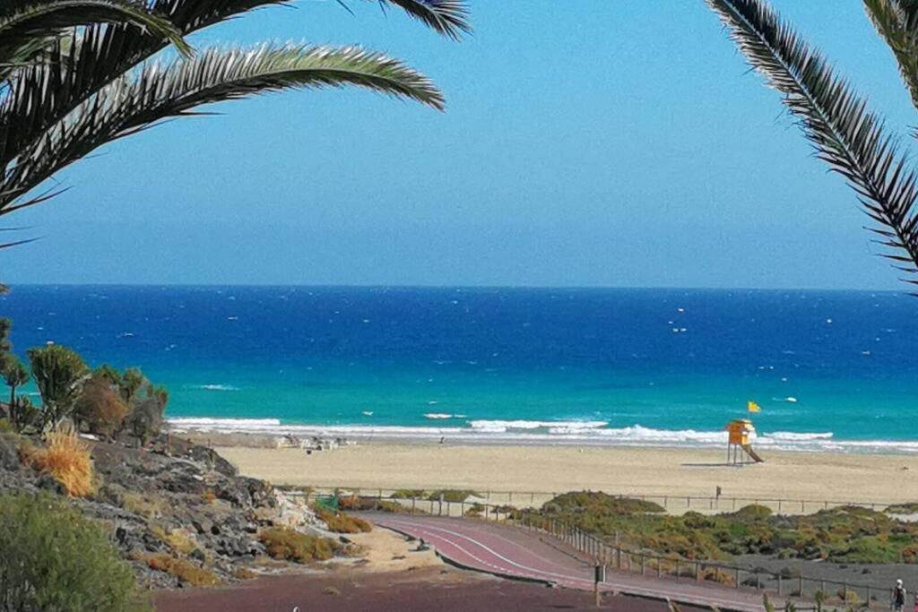 Beach Front Apartment With Stunning Ocean Views! Costa Calma Exterior foto